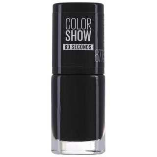 Maybelline Color Show 60 Seconds Nail Polish 677 Blackout — BeautyCorner.gr