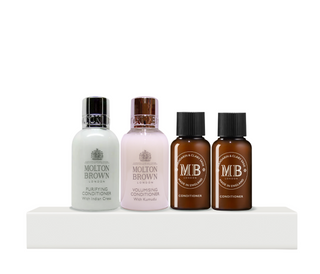 Molton Brown Hair Therapy Conditioner Set Molton Brown: Indian Cress Hair Conditioner For Purifying + Kumudu Hair Conditioner For Volume + Mandarin & Clary Sage Hair Conditioner For Repairing + Molton Brown Kumudu Hair Conditioner For Volume