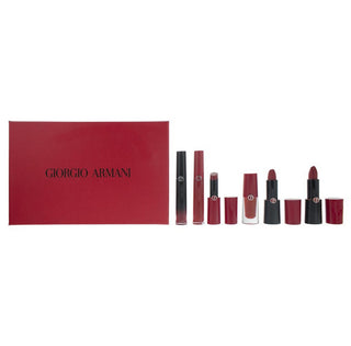Giorgio Armani Set Red Lipsticks And Lip Glosses 400