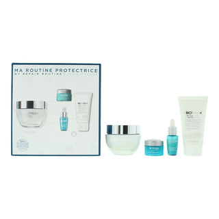 Biotherm Set Biotherm: Life Plankton Anti-Ageing Morning & Evening Eye Cream + Life Plankton Elixir Regenerating Day & Night Serum For Face + Cera Repair Barrier Repair Cream For Face + Cera Eliminates Impurities Cleansing Foaming Cream
