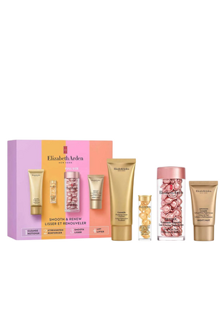 Elizabeth Arden Set Elizabeth Arden: Ceramide Eliminates Impurities Cleansing Cream + Advanced Ceramide Lift & Firm Night Cream For Face + Advanced Ceramide Restores Serum Capsules Face + Retinol Ceramide Reduces Fine Lines & Wrinkles Serum Capsules Face