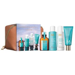 Moroccanoil Set Moroccanoil: Volume Paraben-Free Hair Shampoo Shine & Body + Volume Paraben-Free Hair Conditioner Moisture & Volume + Hydration Hair Oil Treatment Hydrating + Fragrance Originale Hyaluronic Acid Nourishing Hand Cream
