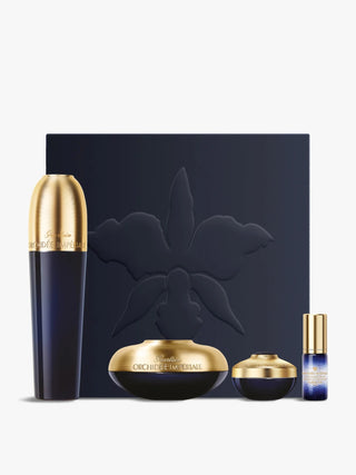 Guerlain Set Guerlain: Orchidee Imperiale Anti-Ageing Day Emulsion For Face + Orchidee Imperiale Natural Lifting Concentrate For Face + Orchidee Imperiale Anti-Aging Cream For Face + Orchidee Imperiale Anti-Aging Eye Cream