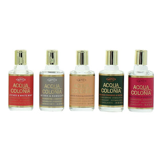4711, Set 4711: Acqua Colonia Lychee & White Mint, Eau De Cologne, Unisex, + Acqua Colonia Myrrh & Kumquat, Eau De Cologne, Unisex, + Acqua Colonia White Peach & Coriander, Eau De Cologne, Unisex…