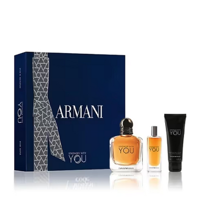 Emporio Armani Stronger With You Set - Eau de Toilette - 3 Pieces