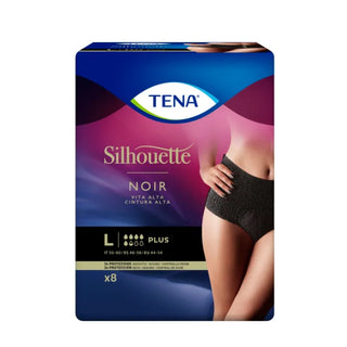 TENA Silhouette Tall Black Panty L