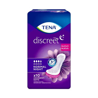 TENA Discreet Normal Night 10 Units