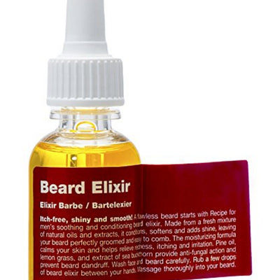 Recipe For Men Beard Elixir Beard Oil Pine Vegan Conditions