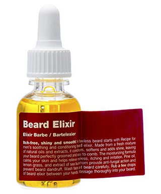 Recipe For Men Beard Elixir Beard Oil Pine Vegan Conditions