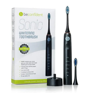 BECONFIDENT Sonic Electric Whitening Toothbrush Black-Rose Gold
