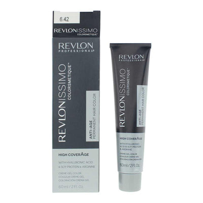 Revlon Revlonissimo Colorsmetique 6.42 Dark Pearly Chestnut Blonde Permanent Hair Dye