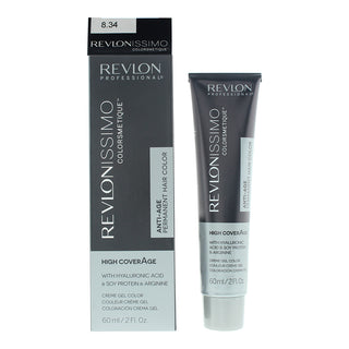 Revlon Colorsmetique KER-HA Complex™ 8.34 Light Hazel Blonde Permanent Hair Dye