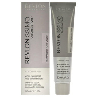 Revlon Revlonissimo Colorsmetique Hyaluronic Acid 7.43 Golden Copper Blonde Permanent Hair Dye
