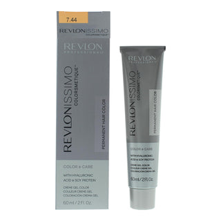 Revlon Revlonissimo Colorsmetique 7.44 Medium Intensive Copper Blonde Permanent Hair Dye