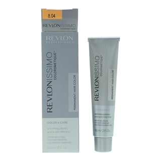 Revlon Revlonissimo Colorsmetique 8.04 Light Pale Copper Blonde Permanent Hair Dye