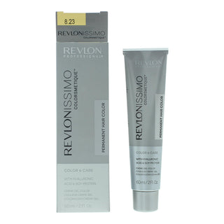 Revlon Revlonissimo Colorsmetique 8.23 Light Pearly Beige Blonde Permanent Hair Dye