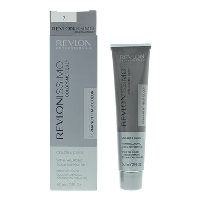 Revlon Revlonissimo Colorsmetique 7 Medium Blonde Permanent Hair Dye