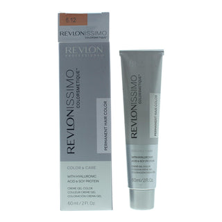 Revlon Revlonissimo Colorsmetique 6.12 Dark Pearly Blonde Permanent Hair Dye