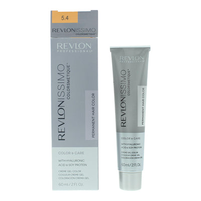 Revlon Revlonissimo Colorsmetique 5.4 Light Copper Brown Permanent Hair Dye