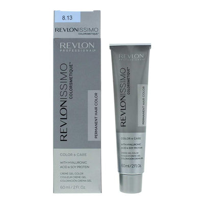 Revlon Revlonissimo Colorsmetique 8.13 Light Frosty Beige Blonde Permanent Hair Dye