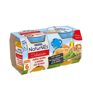 Nestlé Naturnes Selección Green Beans and Potatoes with Beef