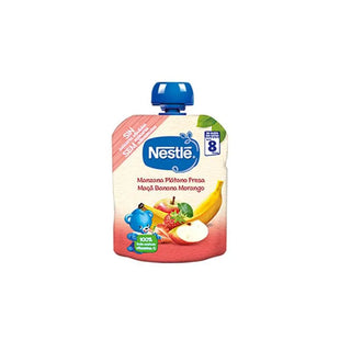 Nestlé Fruit Pouch Apple Banana Strawberry