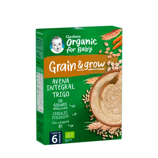 Gerber Wholegrain Oatmeal and Wheat Porridge