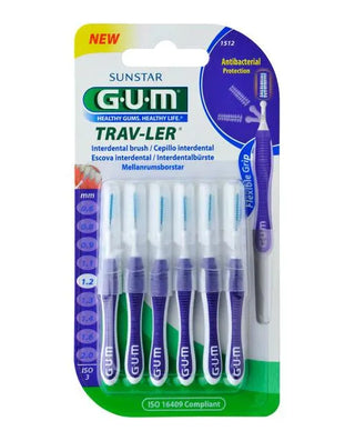 GUM Sunstar Proxabrush Extra Fine Cylindrical 1512