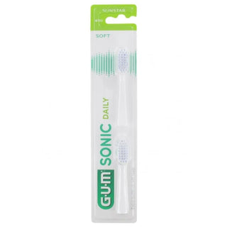 GUM Sonic Daily Refills White Brush