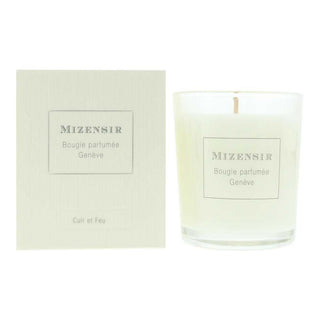 Mizensir Cuir Et Feu Woody Scented Candle