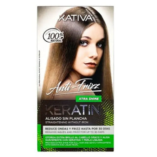 KATIVA Keratin Anti-Frizz Straightening Extra Shine