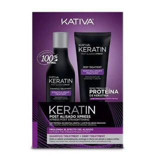 KATIVA Set Keratina Post Alisado Xpress