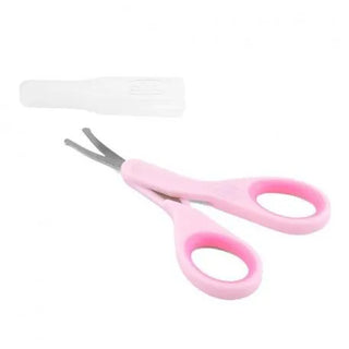 CHICO CHICCO Safety Nail Scissors for Newborn Pink