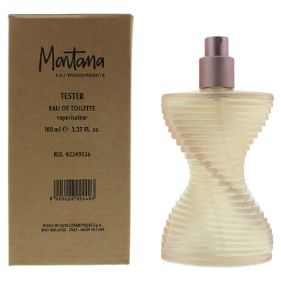 Montana Eau Transparente for Women | EDT Tester