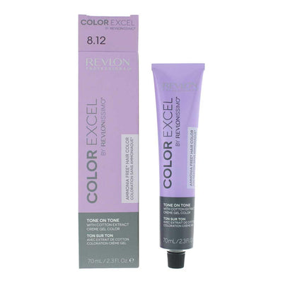 Revlon Color Excel 8.12 Light Ash Iridescent Blonde Permanent Hair Dye