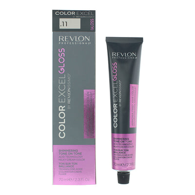 Revlon Color Excel Hair Colour Gloss 11 11 Silver Ash Hair Colour