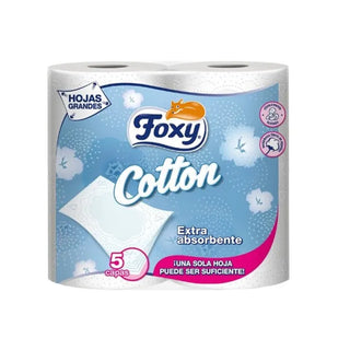 FOXY Cotton Toilet Paper 5 Layers