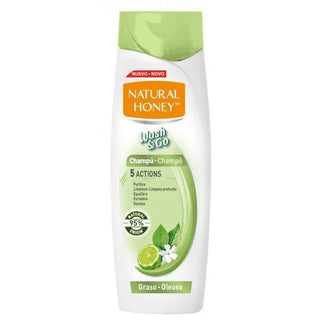 Natural Honey Wash y Go Oily Hair Shampoo
