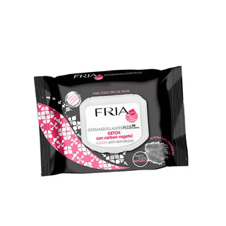 FRIA Desmaquillantes Plus Detox Makeup Remover Wipes