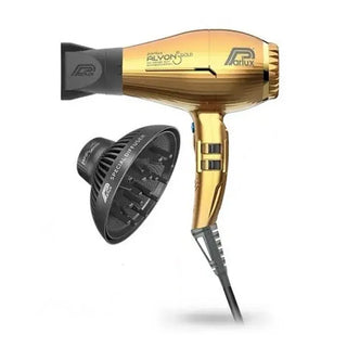 PARLUX Hair Dryer Alyon Gold with Diffuser