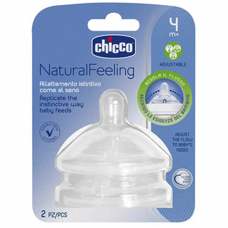 Chicco NaturalFeeling Teat Medium Flow 4m+