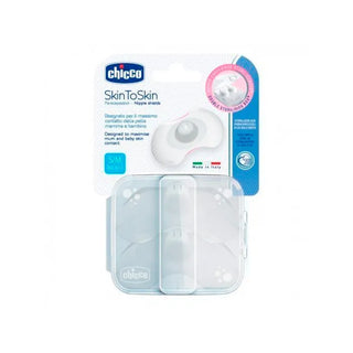 Chicco SkinToSkin Nipple Protector Silicone S-M