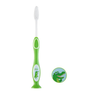 CHICCO Milk Toothbrush Green 3-6 Years