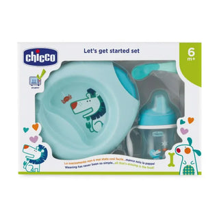 Chicco Set Let's Get Started 6m+ Blue
