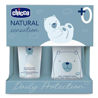Chicco Set Sensation Natural Hygiene Nappy 2 Pieces