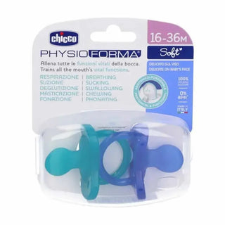 Chicco Physioforma Soft Pacifiers 16-36M 2 Units