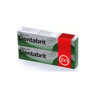 DENTABRIT Fluorine Toothpaste Duo Pack
