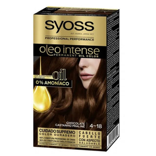 SYOSS Oleo Intense Permanent Hair Color 4-18 Chocolate