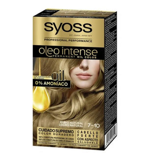 SYOSS Oleo Intense Permanent Hair Color 7-10 Natural Blonde