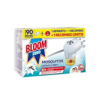 BLOOM Zero Mosquitoes Electric Device + 2 Refills
